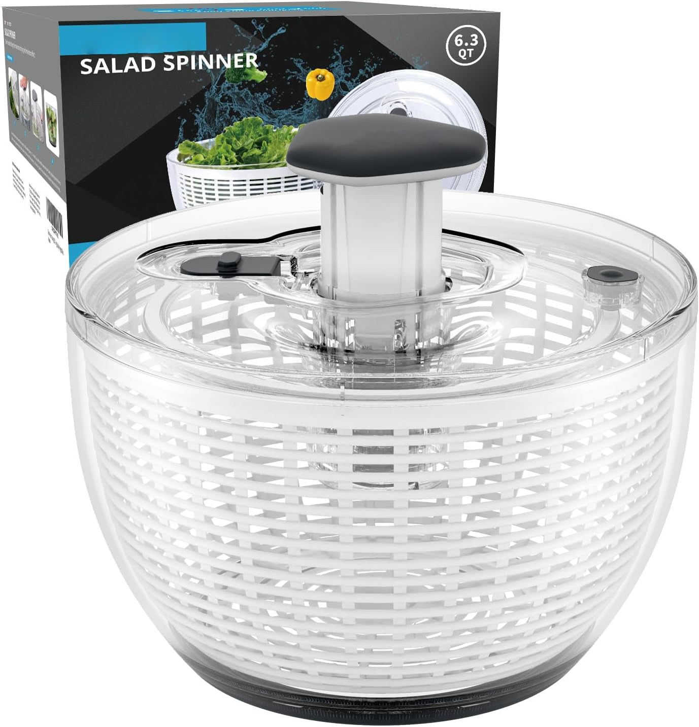 Easy Use Big Salad Spinner