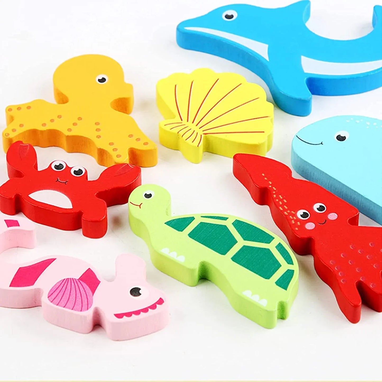 Challenging Wood Shape Sorting Puzzle