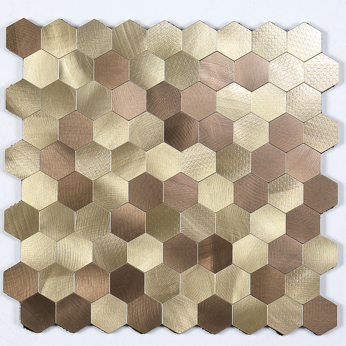 Easy Install Metallic Mosaic Wall Tiles