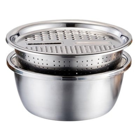 Premium Metal Fine Mesh Kitchen Strainer Set - Halri