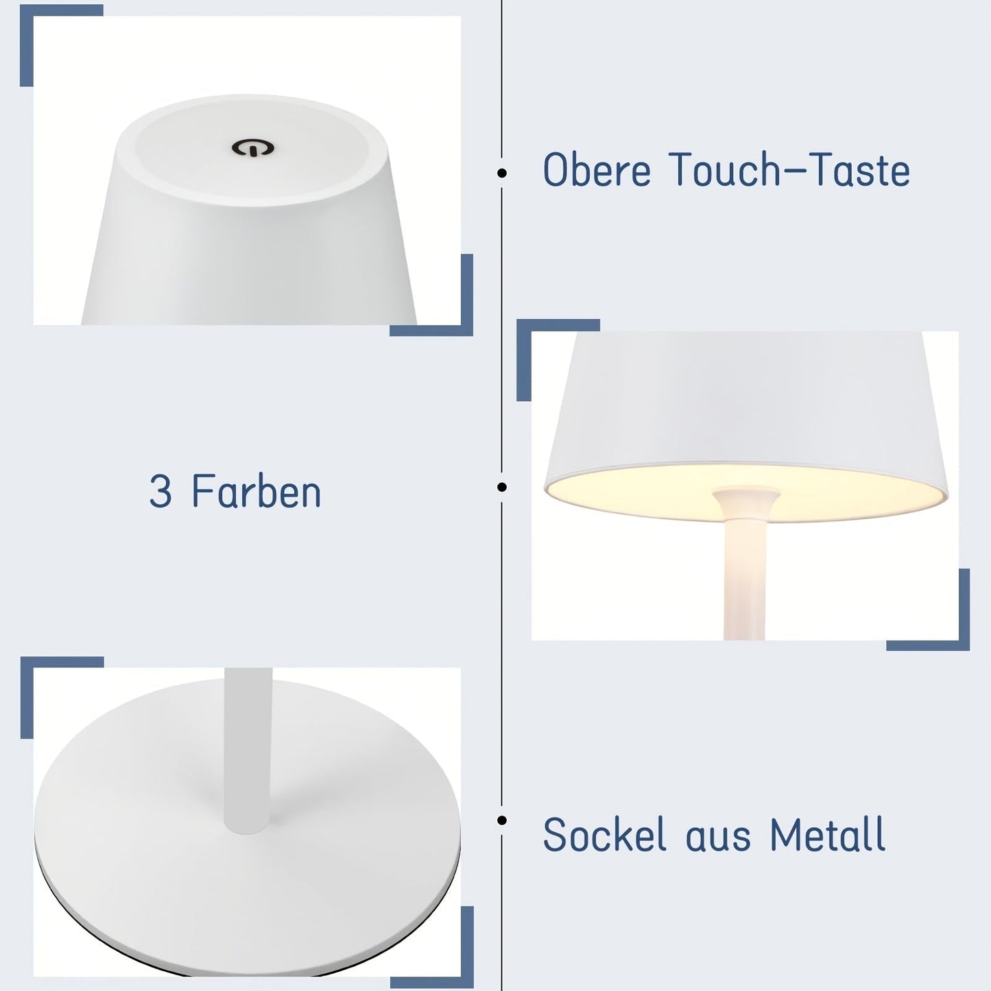 Dimmable Adjustable LED Bedside Desk Lamp