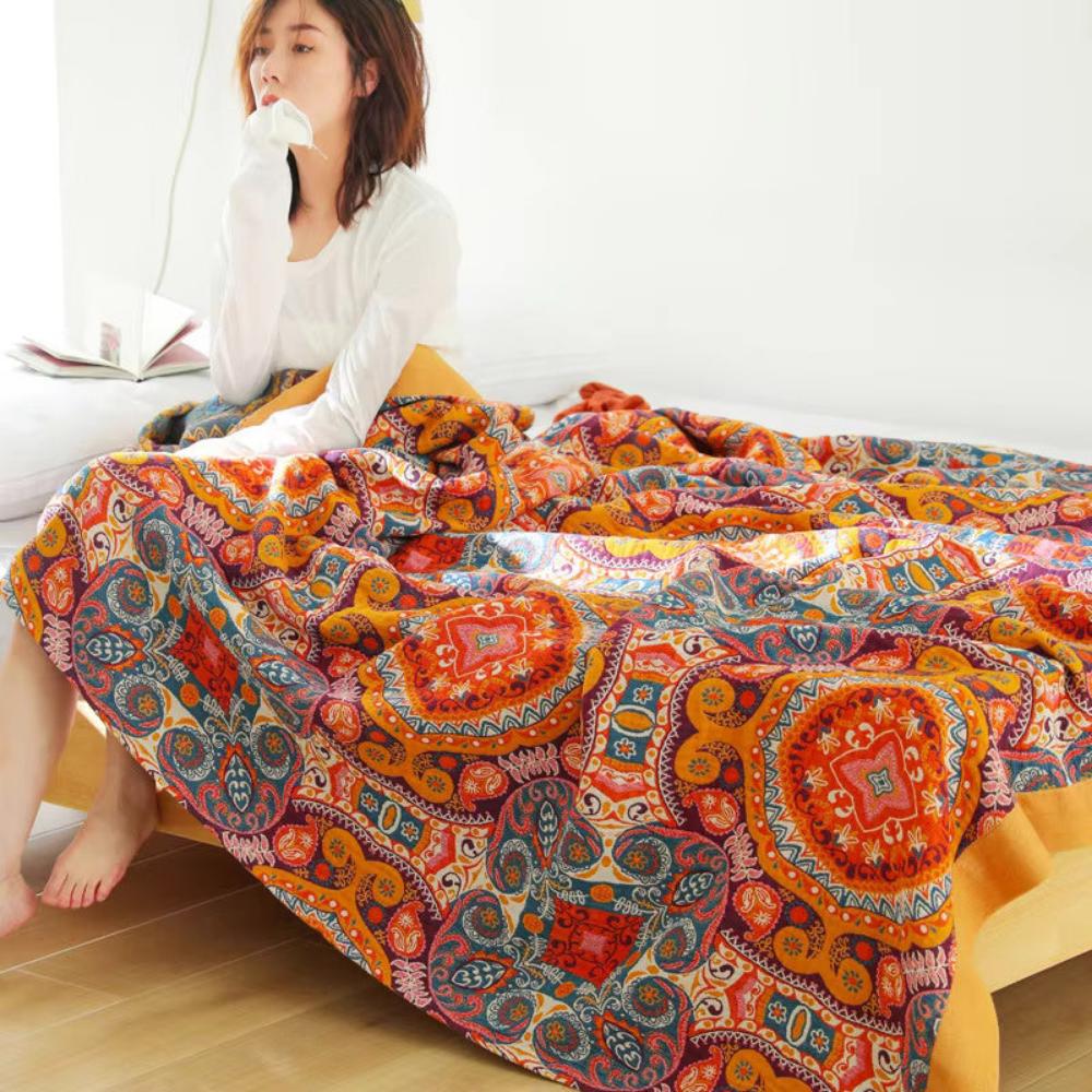 Soft Reversible Quilt for Comfortable Sleep