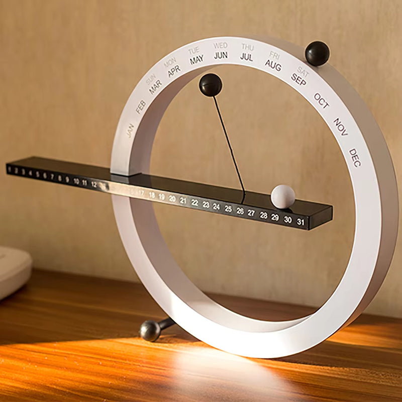 Stylish Round Magnetic Desk Calendar