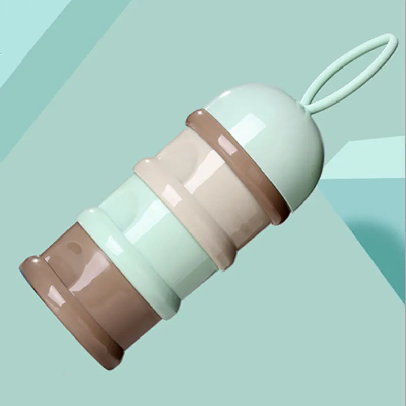 Baby Food Storage Container - Compact Milk Powder Dispenser