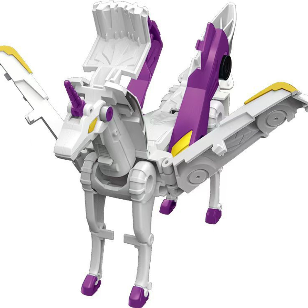 Colorful Unicorn Toy Cars