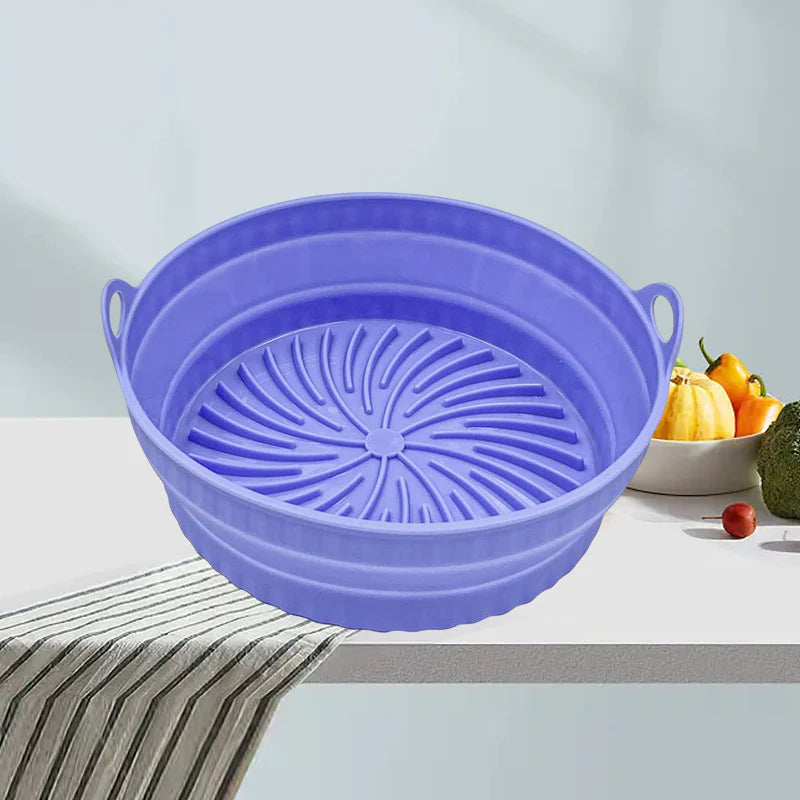 Non-Stick Air Fryer Grill Silicone Pan