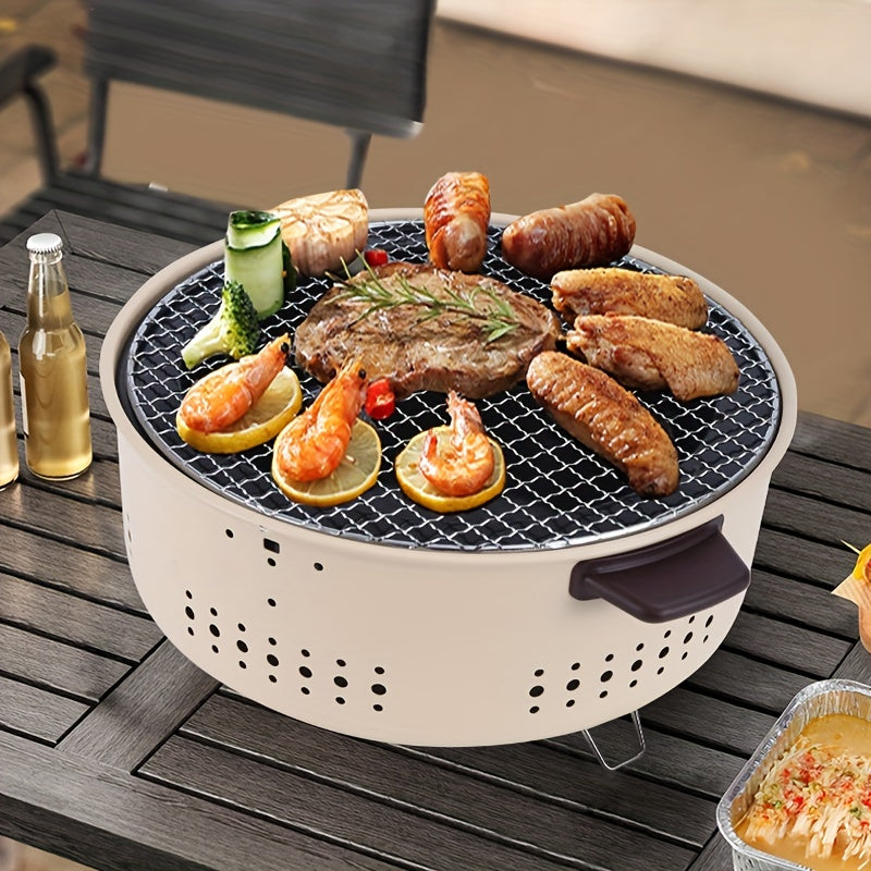 Non-Stick Electric Indoor Grill with Oil Tray and 2000W - Halri