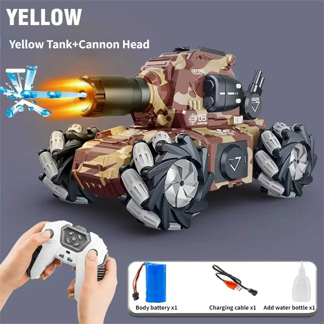 Fun Rotating Splash Water Gun Tank