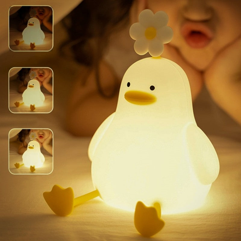 Gentle Glow Soft Silicone Bedside Lamp - Halri