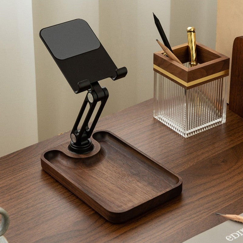 Compact Adjustable Wooden Phone Holder - Halri