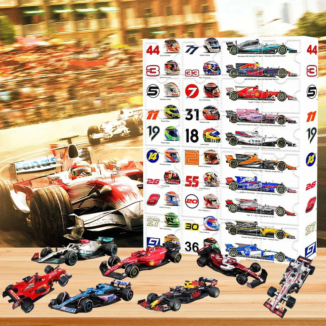 Official F1 Countdown Calendar Collector's Box - Halri