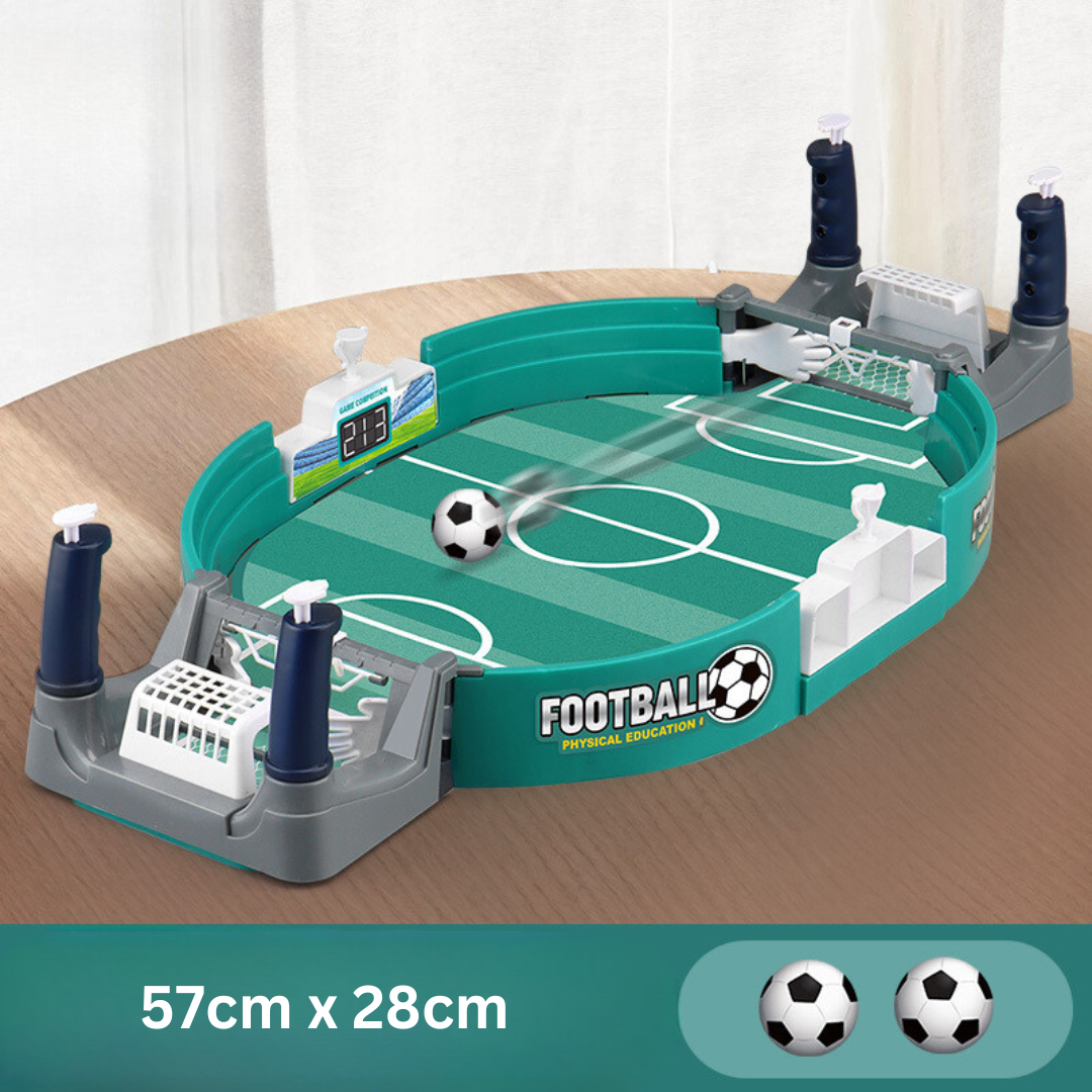 Compact Portable Table Soccer Game