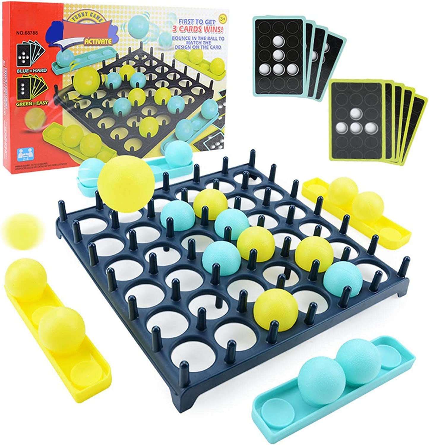 Exciting Family Board Game with 8 Colorful Balls - Halri
