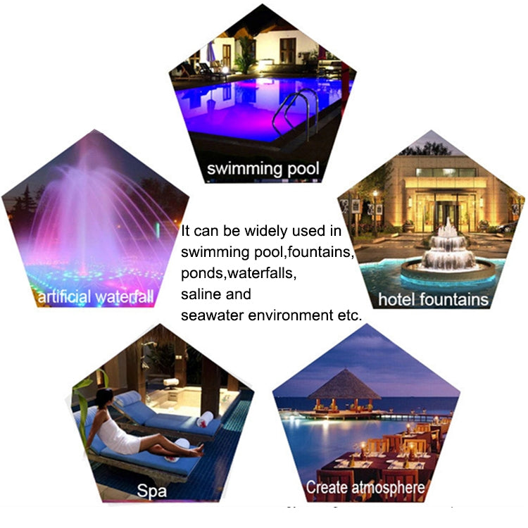 Bright LED Pool Wall Light Waterproof Outdoor Lamp