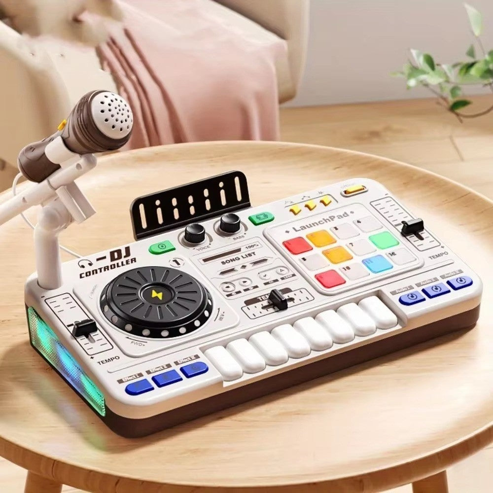 DJ Mixer Pretend Play Toy โ Musical Instrument Learning Toy for Kids Creativity