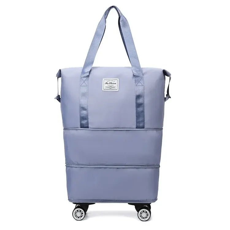 Large Wheeled Rolling Luggage Bag
