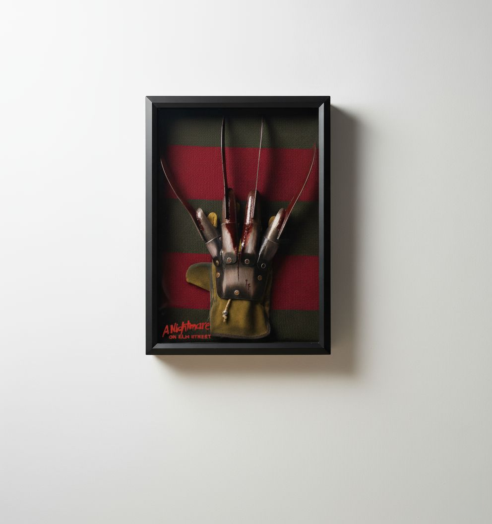 Spooky Film Decor Display Case