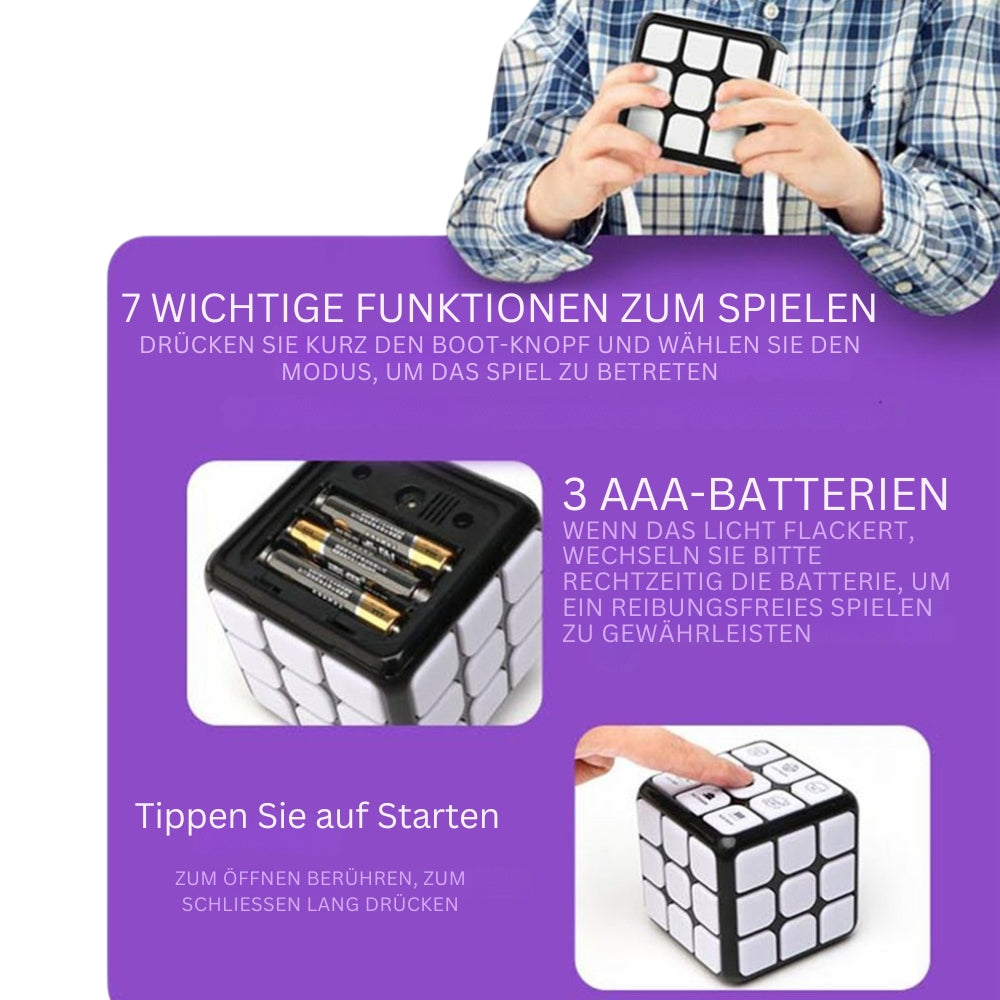 Fun 3D Brain Teaser Puzzle Cube Game