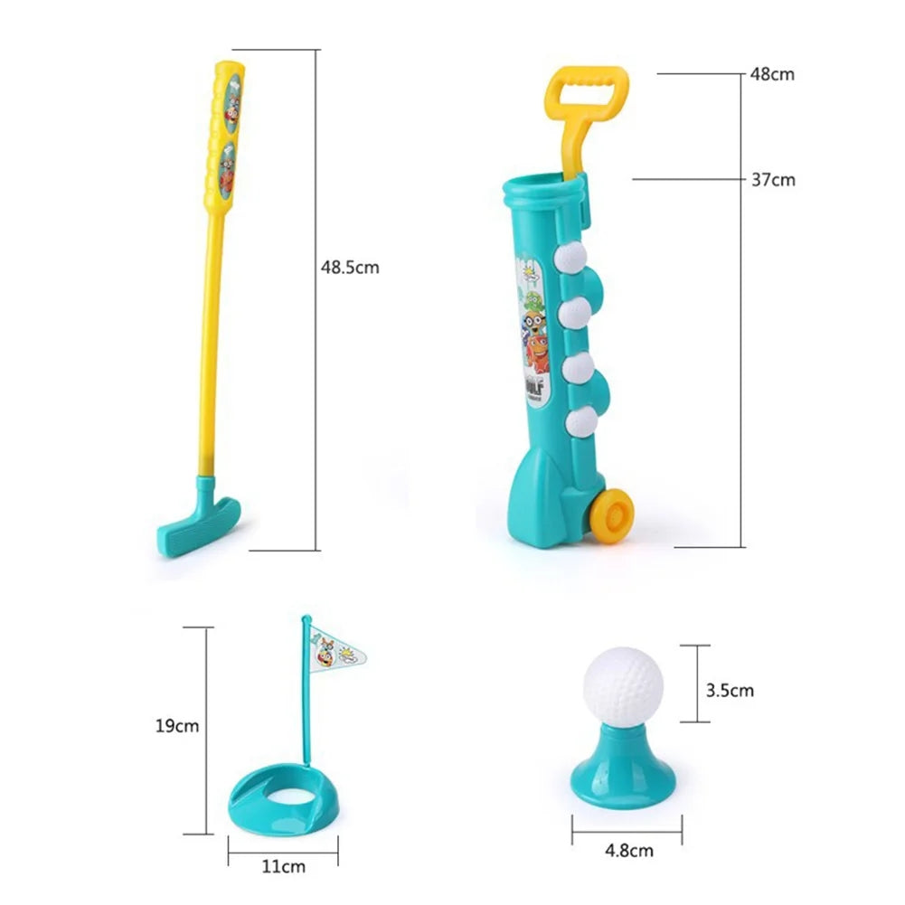 Golf Toy Set for Kids โ Fun Indoor and Outdoor Mini Golf Practice Game, Safe for Ages 6+