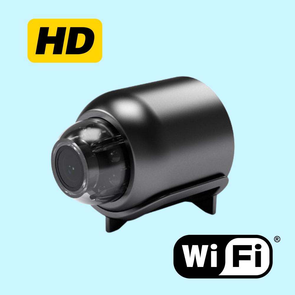 Small Wi-Fi Camera with Wide Angle Lens & Remote View