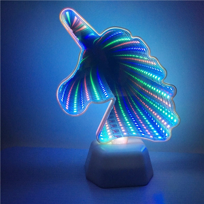 Lovely Heart Shaped LED Nightlight Lamp