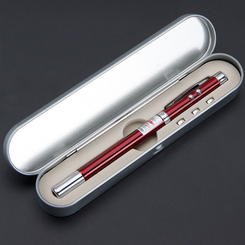 Compact 2 in 1 LED Flashlight Pen