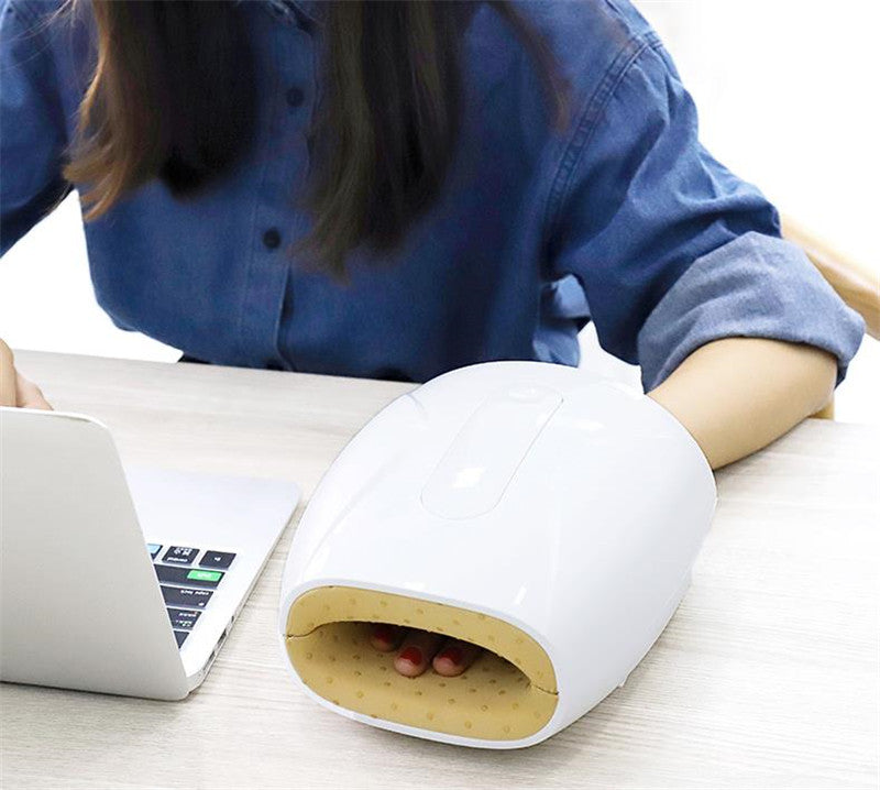 Compact Heat Massage Hand Relaxer Device