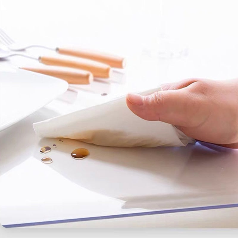Clear Plastic Table Cover Protector - Halri