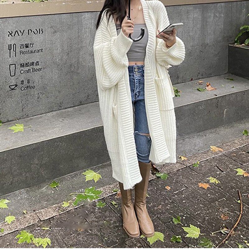 Cozy Slouchy Oversized Winter Sweater Coat