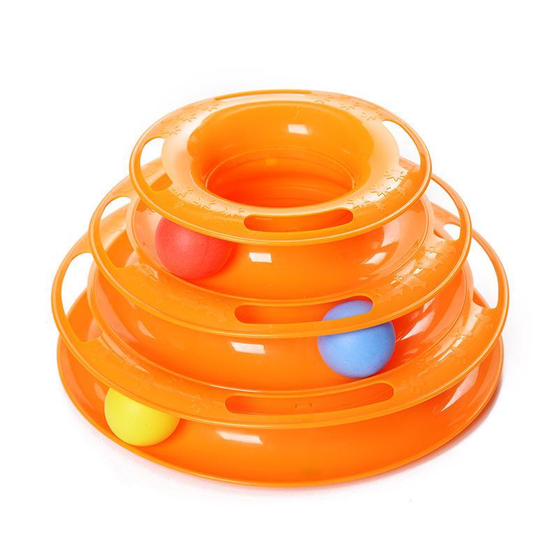 Interactive 3 Tier Cat Tower Toy