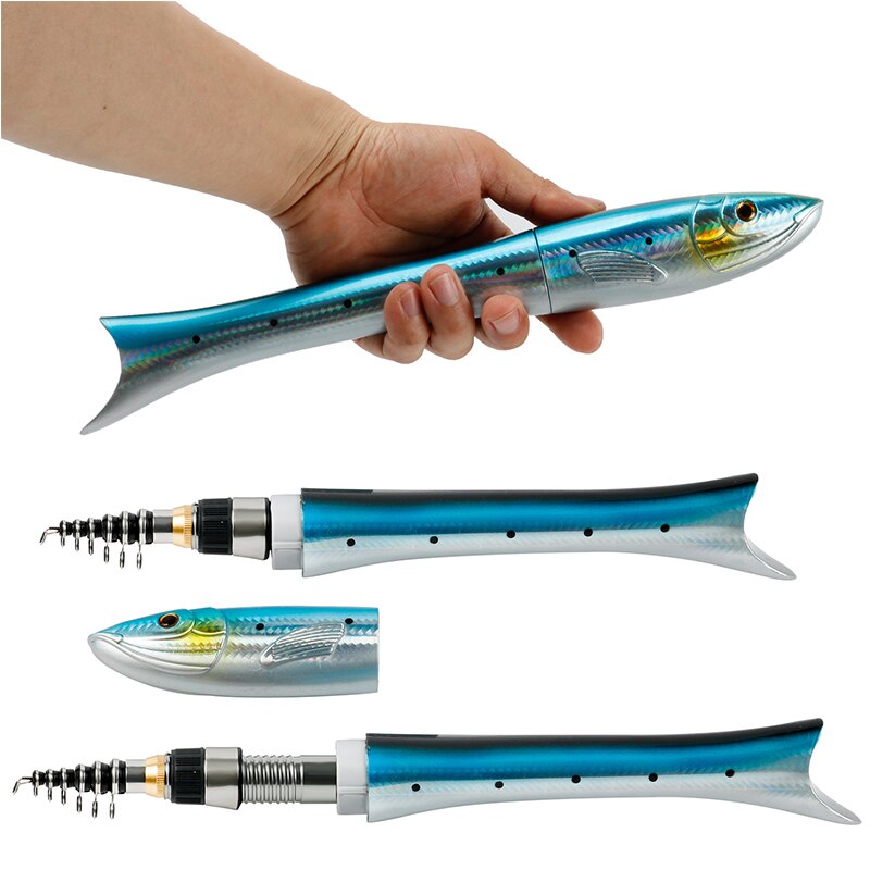 Portable Folding Fishing Rod Set - Halri