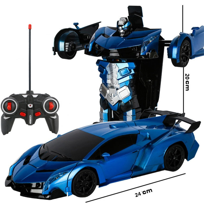 Turbo 2 in 1 Transforming Remote Control Car