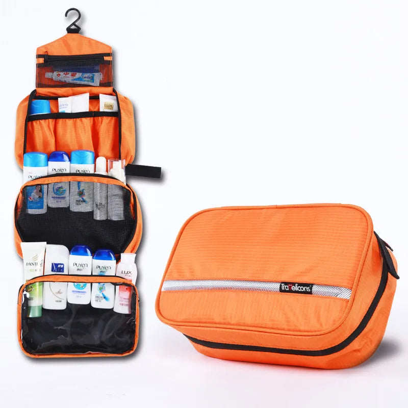 Waterproof Travel Toiletry Bag with Large Storage Compartment