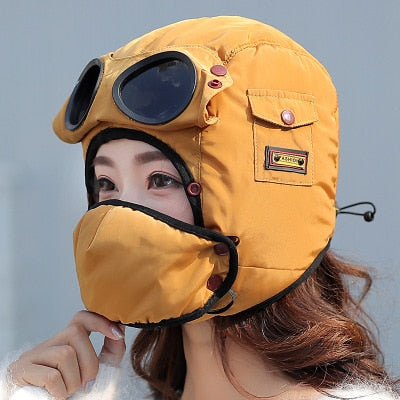 Tactical | Full Face Protection Goggles Hat