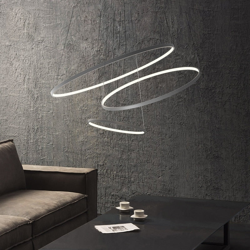 Circular Crystal Ceiling Light