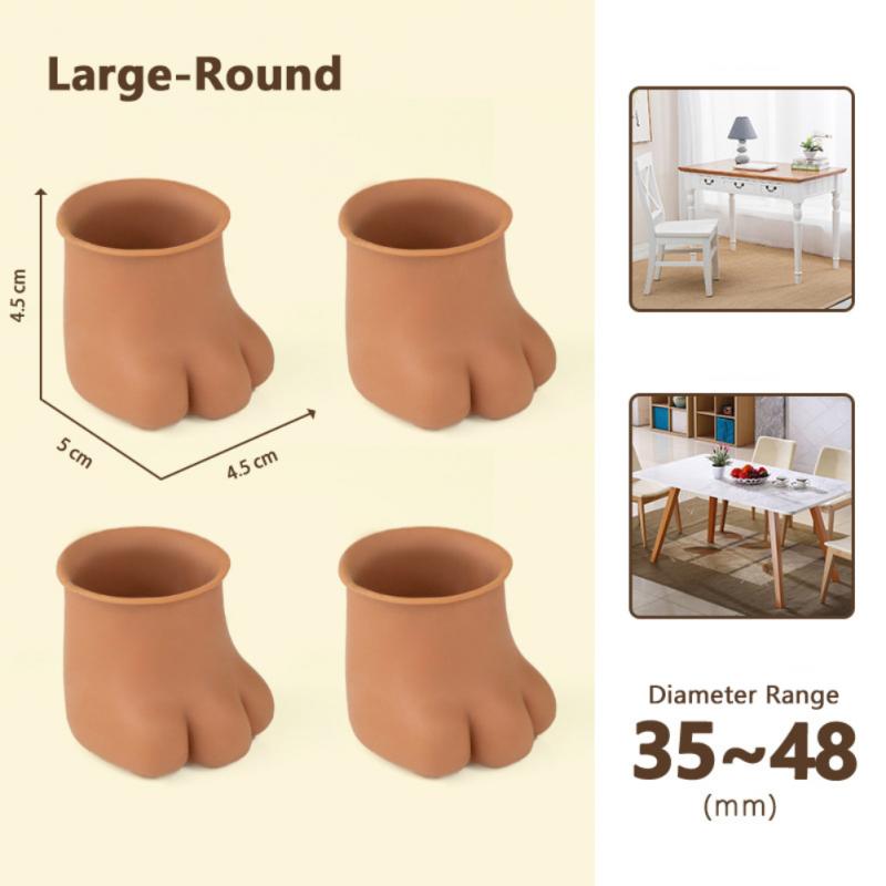 Cat Paw Furniture Leg Protectors 4 Pack Non Slip