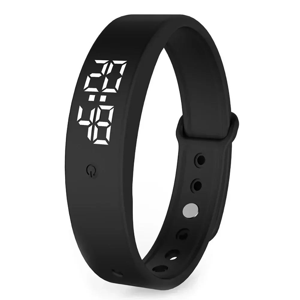 Waterproof Smartwatch with Vibration Alert and Fitness Tracker