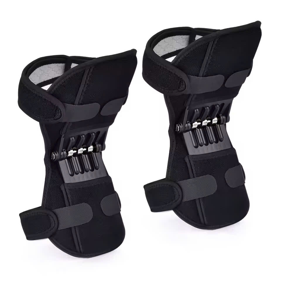 Hinged Joint Support Knee Bandage โ Bionic Knee Sleeve with Spring Support, Breathable, Easy to Wear and Remove