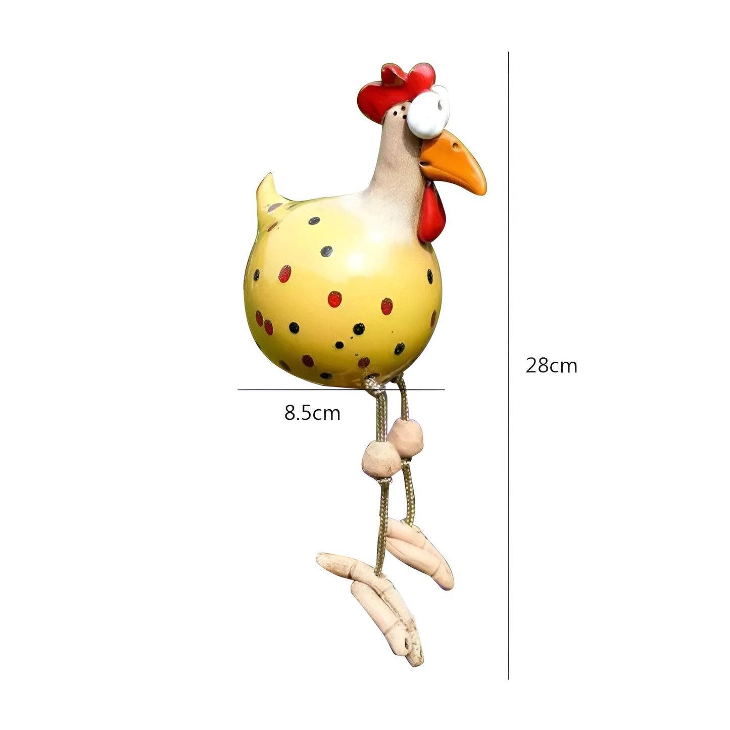 Weatherproof Outdoor Garden Chicken Figurine