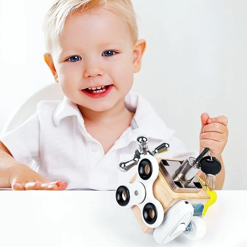 Educational Wooden Learning Block Toy - Halri