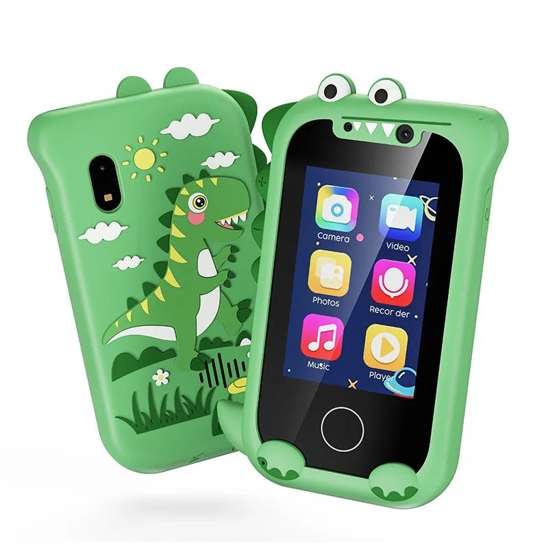 Kids Toy Phone โ Music and Selfie Fun with Touch Screen, Rechargeable, Safe for Ages 3+