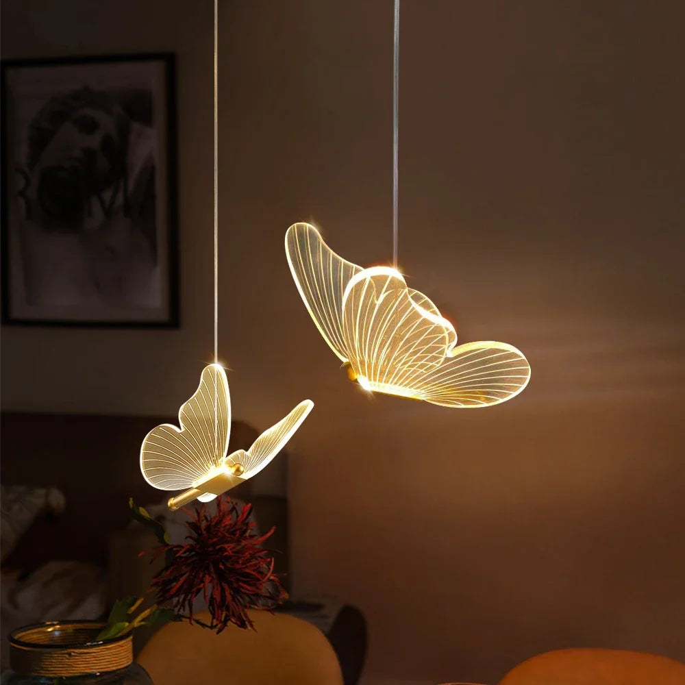 Colorful LED Butterfly Hanging Light - Halri