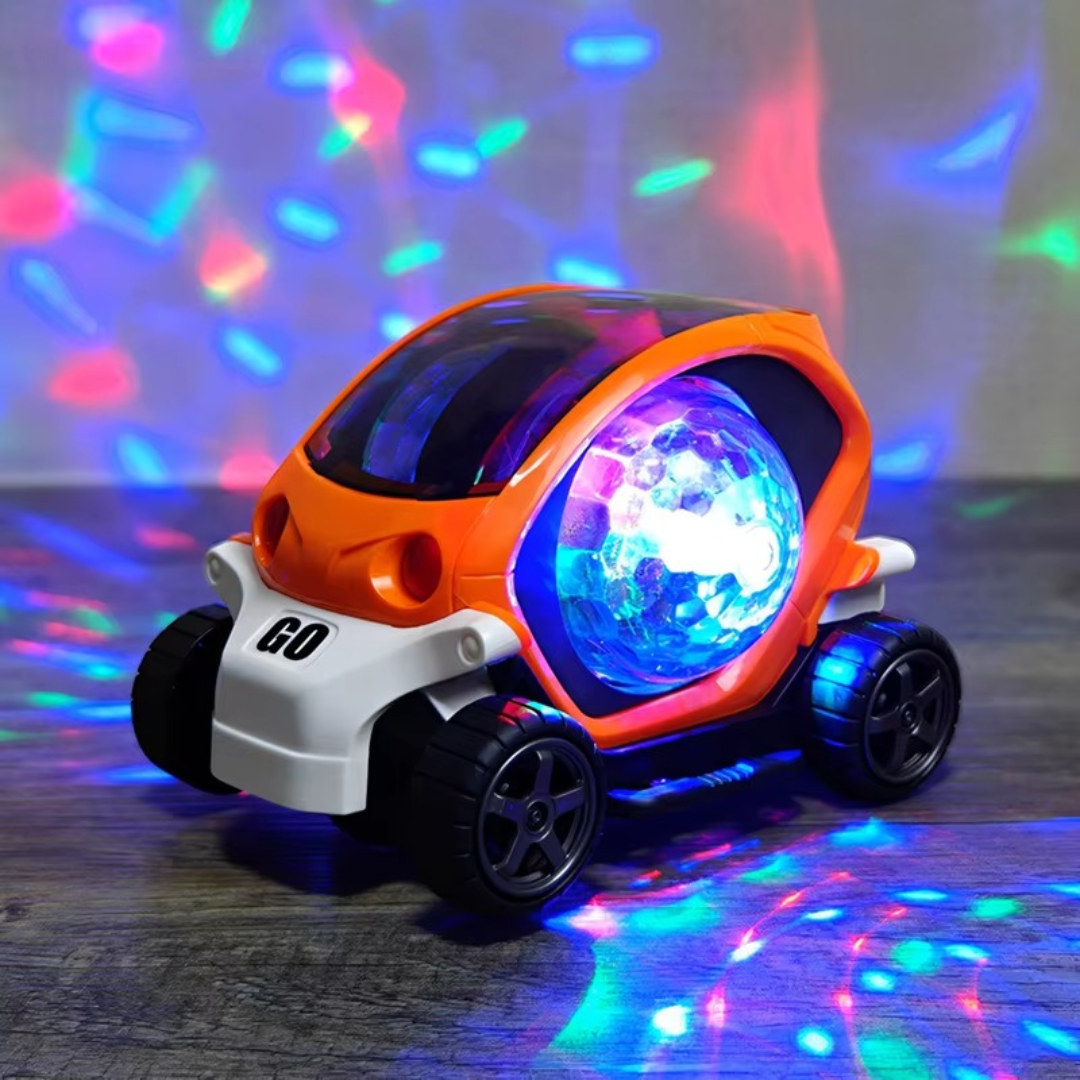 Glowing LED Music RC Stunt Car