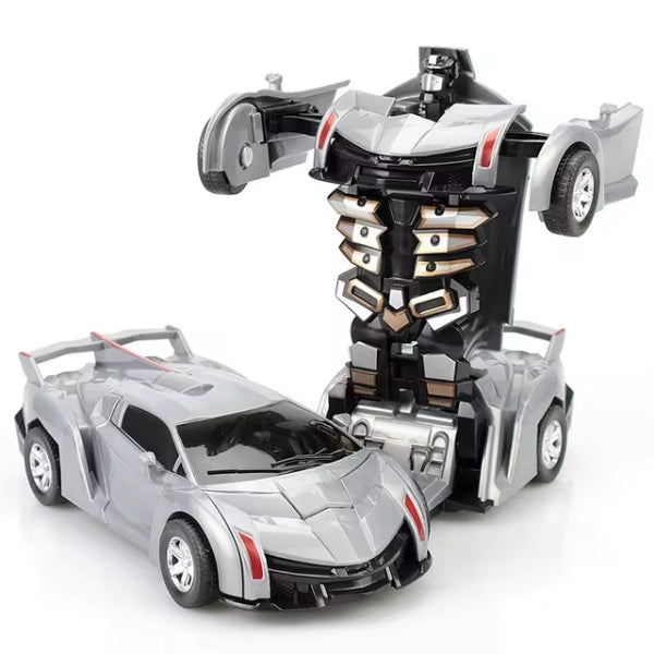 Fast RC Transforming Car with LED Lights