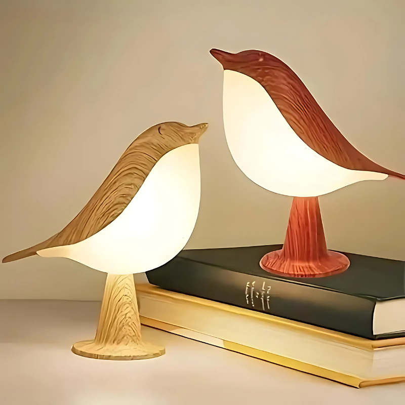 Compact Bird Lamp with Color Changing Light and Diffuser - Halri