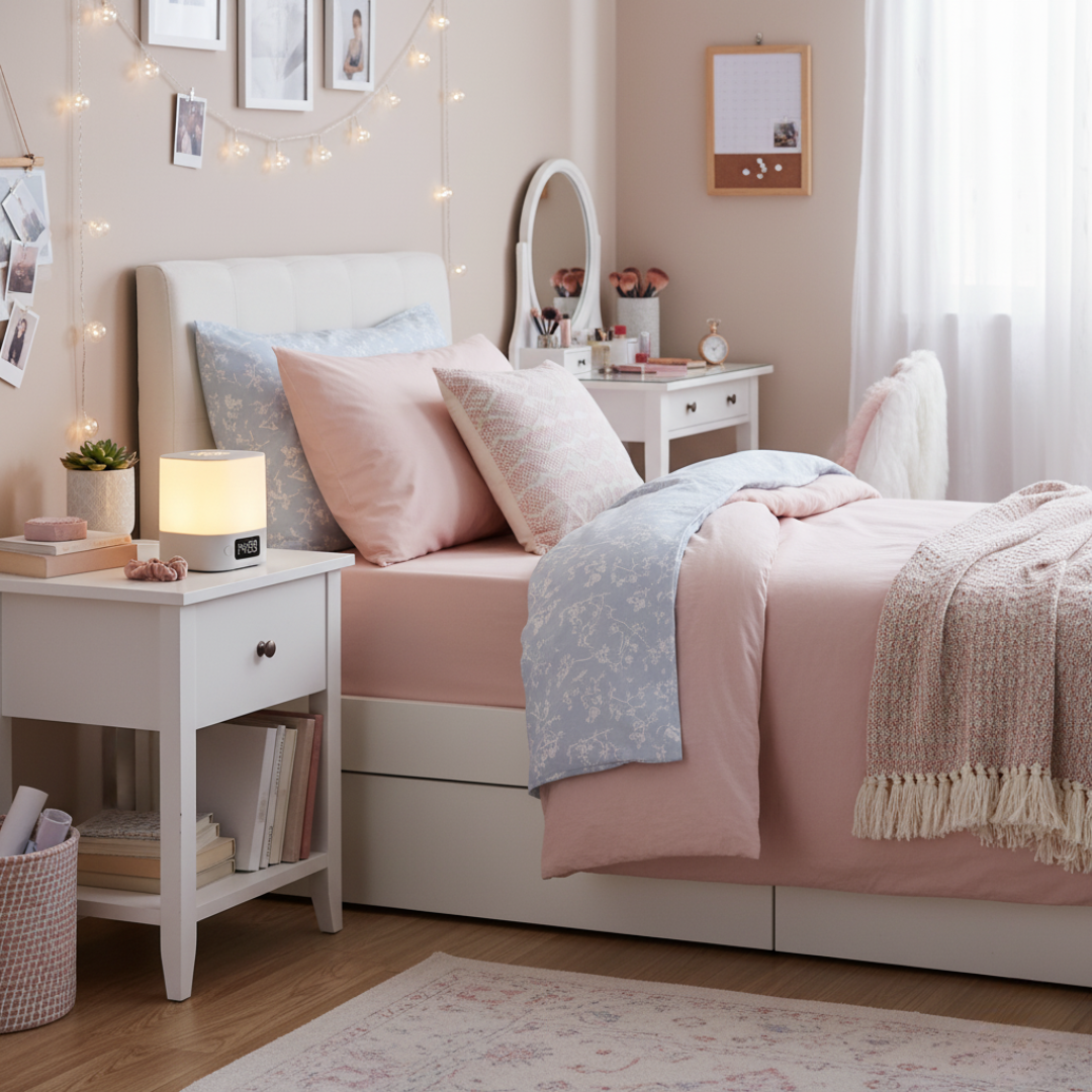 Minimalist Digital Clock with Clear Display โ Small Battery-Operated Desk and Nightstand LED Clock 5