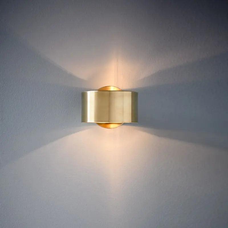 Modern Iron Wall Light in Black and Gold Finish โ Up/Down Wall Lamp for Living Room and Office Sconces 7