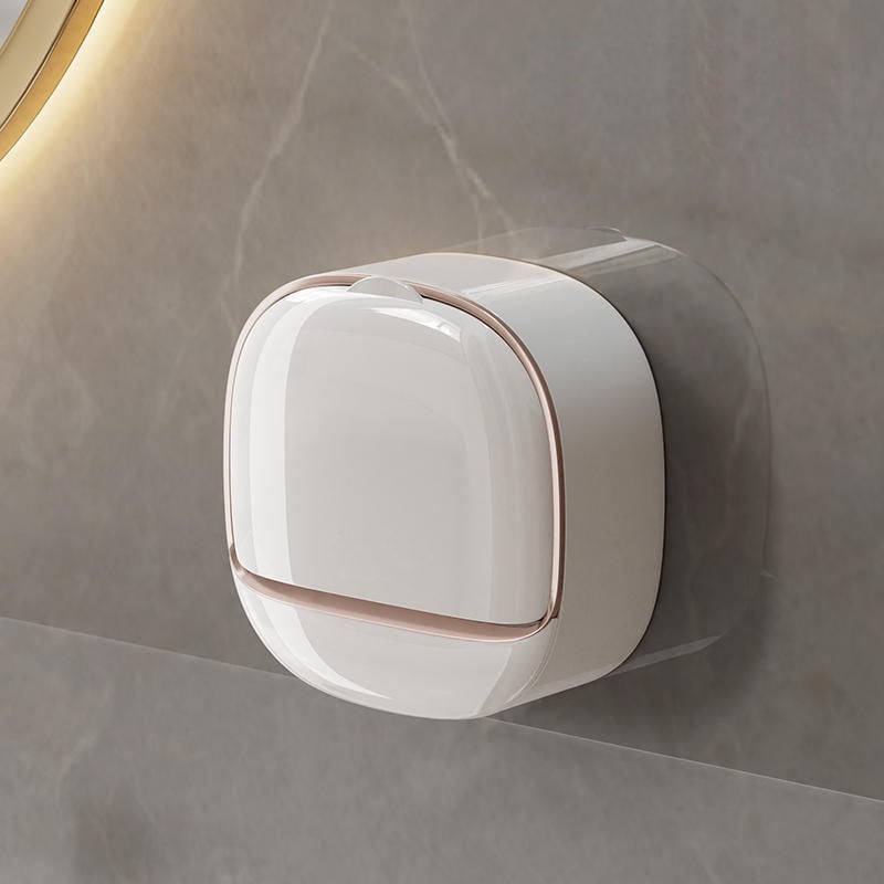 Modern Wall-Mounted Soap Dish with Drip Tray โ Stylish Shower Soap Holder for Extended Shelf Life and Organized Bathroom 8