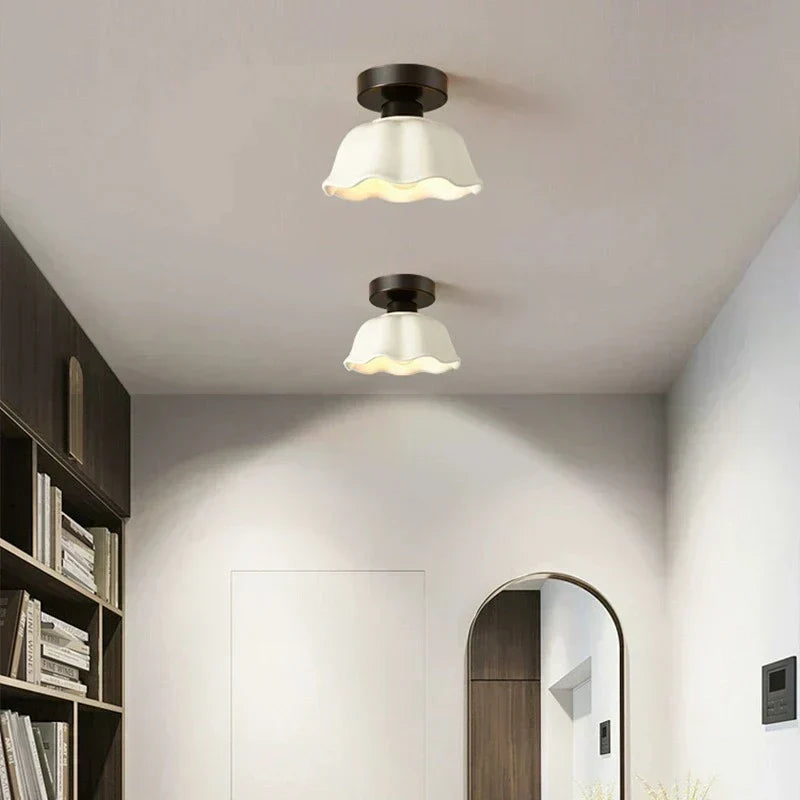 Luxurious Glass Ceramic Chandelier
