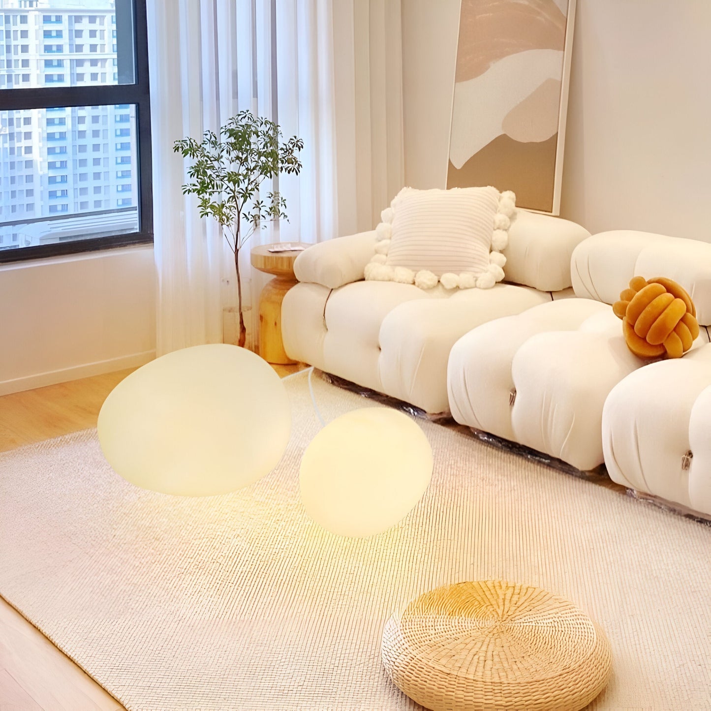 Simple Nordic Circular Desk Lamp - Halri